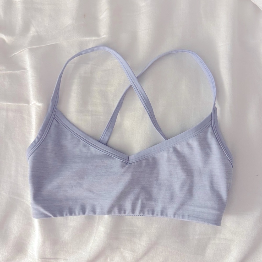 Vitality Daydream V lilac Light Support Sports Bra